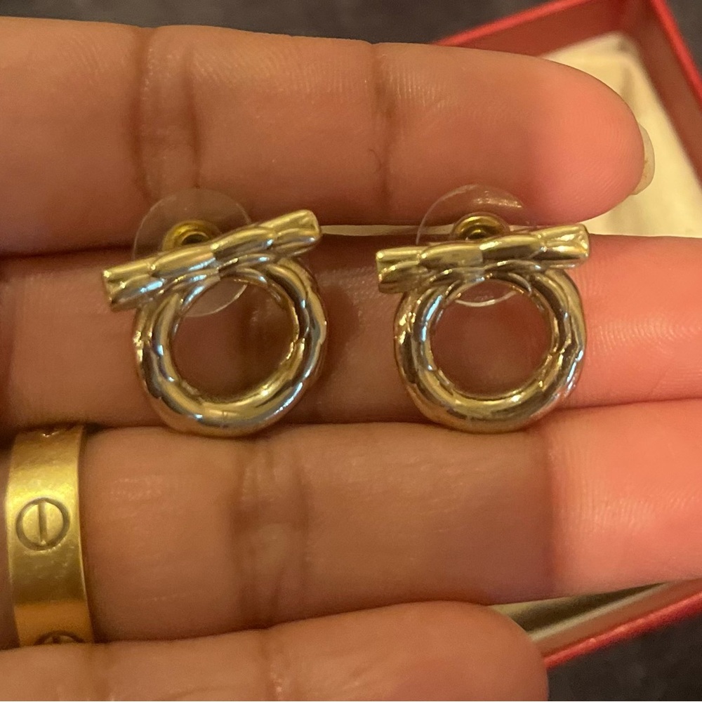 Salvatore Ferragamo earrings